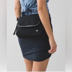 Lululemon Black Party Om Fanny Back Crossbody Bag